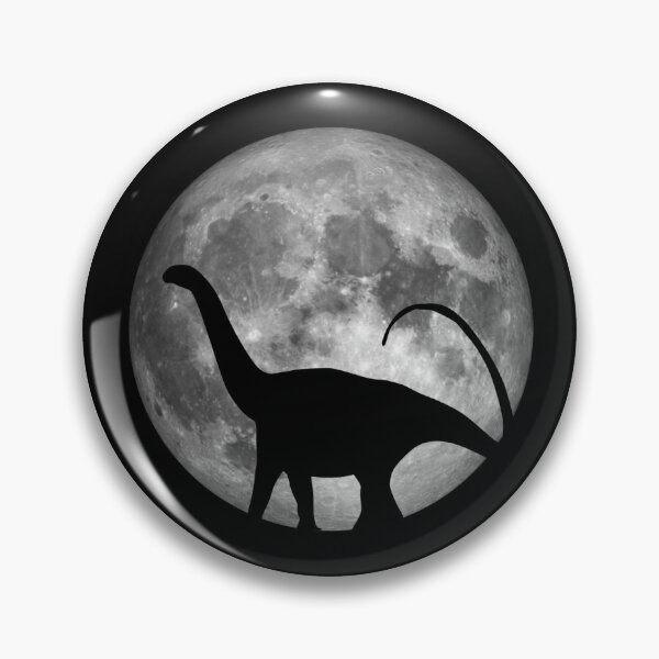 Item preview, Brontosaurus On The Moon designed and sold by TheUnknown93.