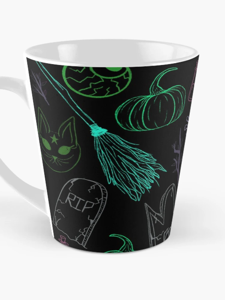 Thumbnail 3 of 4, Coffee Mug, Hallow Pattern designed and sold by Jillian Shoop.