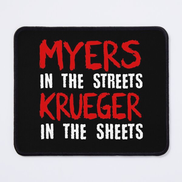 Item preview, Myers in the streets - Krueger in the sheets designed and sold by ninthstreet.