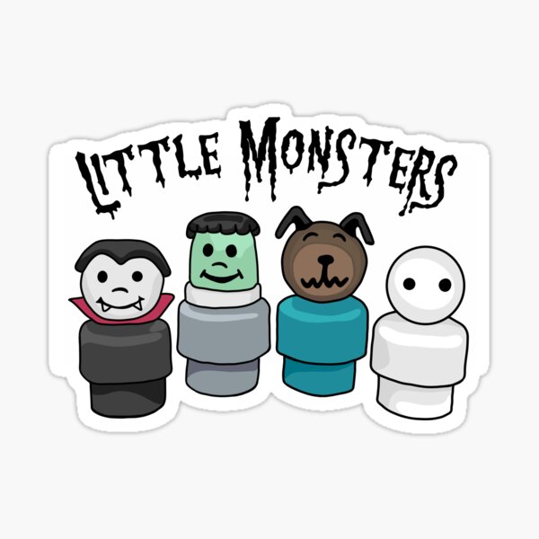 Item preview, Little Monsters designed and sold by Unhinged Heather.