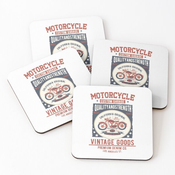 Item preview, Vintage Motorcycle Custom Garage Vintage Goods designed and sold by sevenonesix.