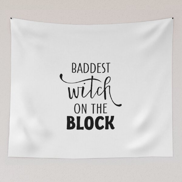 Item preview, Baddest Witch On The Block designed and sold by StoreRahhal.