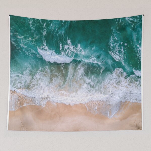 Item preview, Waves Crash on the Beach designed and sold by Raminovitch.