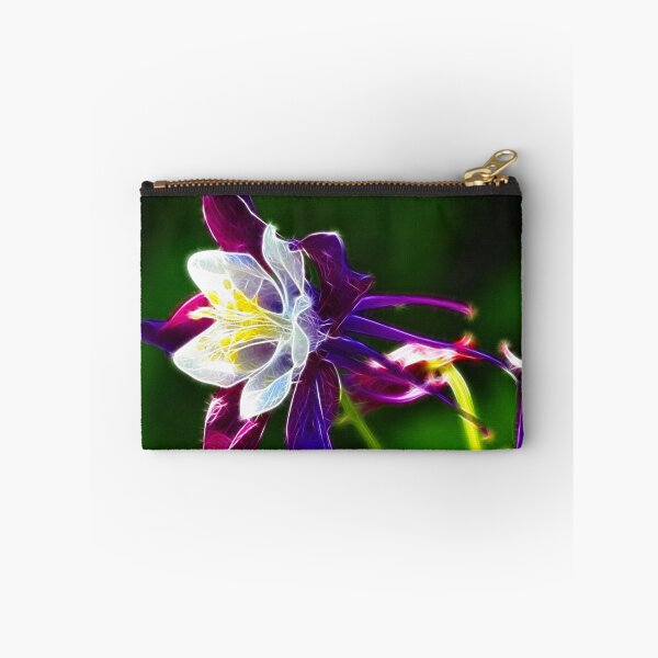 Item preview, Fractalius Violet Columbine designed and sold by B.L. Thorvilson.