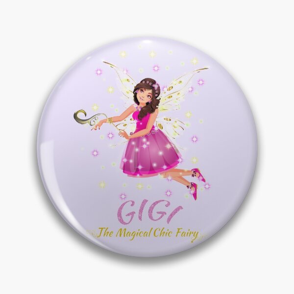 Gigi Sparkles in Pink™ Pin