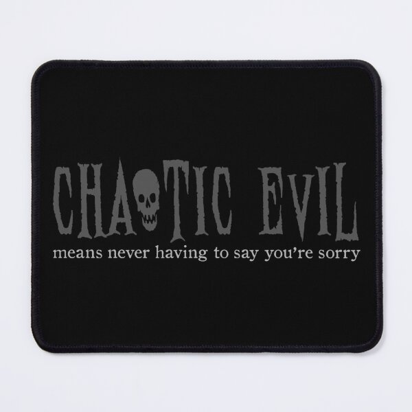 Item preview, Chaotic Evil designed and sold by ninthstreet.