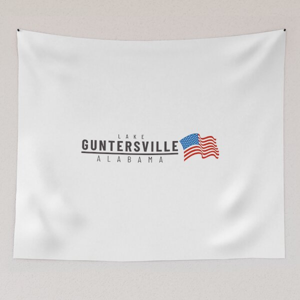 Item preview, Lake Guntersville - USA alt 1 (for light backgrounds) designed and sold by AlabamaLakeLife.