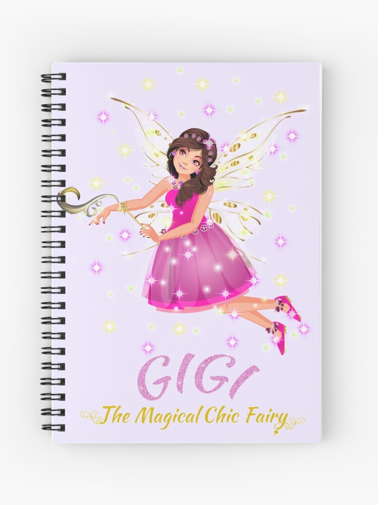 Thumbnail 1 of 3, Journal, Gigi Sparkles in Pink™ designed and sold by TeelieTurner.