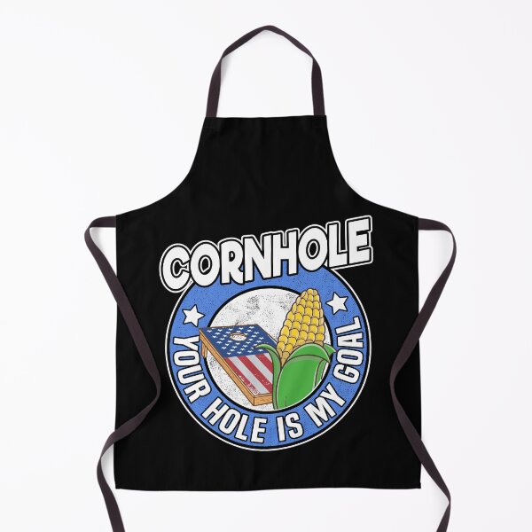 Item preview, Cornhole Your Hole Is My Goal American Flag Logo Corn Hole designed and sold by Stronzi.
