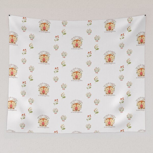 Item preview, We stick together in kindergarten, cute lil' critter eating strawberries sticker pack design designed and sold by Auntieck.