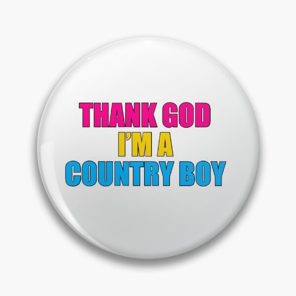 Artikelvorschau, Gott sei Dank bin ich ein Country Boy Pan Pride entworfen und verkauft von Bill Bill The Unicorn.