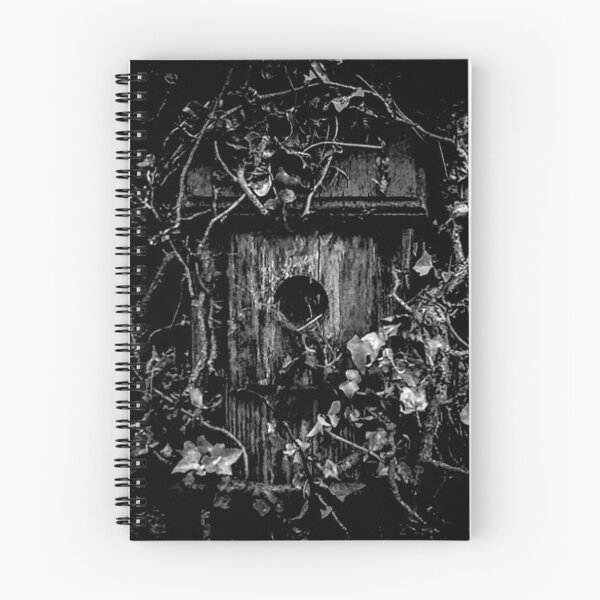 Item preview, birdhouse designed and sold by creaky-bnw.