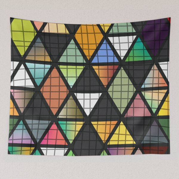 Item preview, Colorful triangles #4 designed and sold by perfidoincanto.