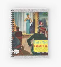 Sophie Tucker Cabaret Days Spiral Notebook