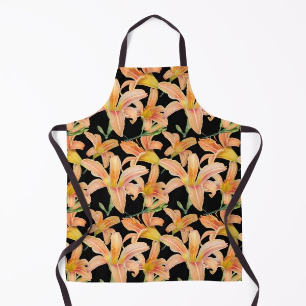 Item preview, Tiger Lilies on Black 5748 designed and sold by Art in My Loft.