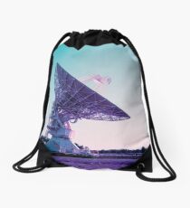 Beam me up Drawstring Bag