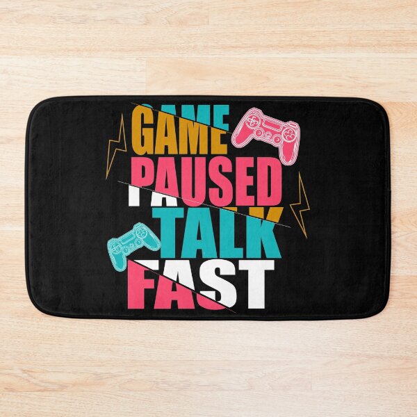 Item preview, game paused talk fast designed and sold by ezzobair.