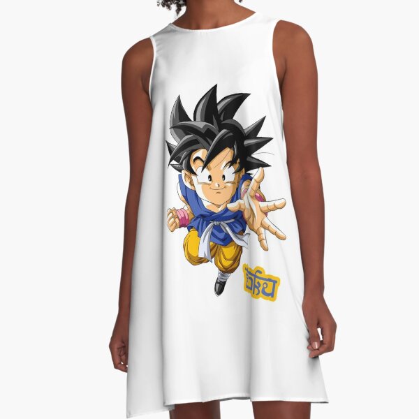 Sun Goku Dresses Redbubble