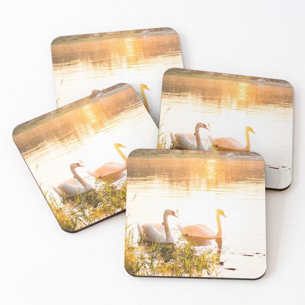 Item preview, Swans at Sunset designed and sold by ElishaKayne.
