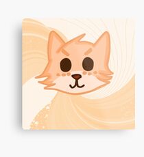 Fox Kawaii Metal Print