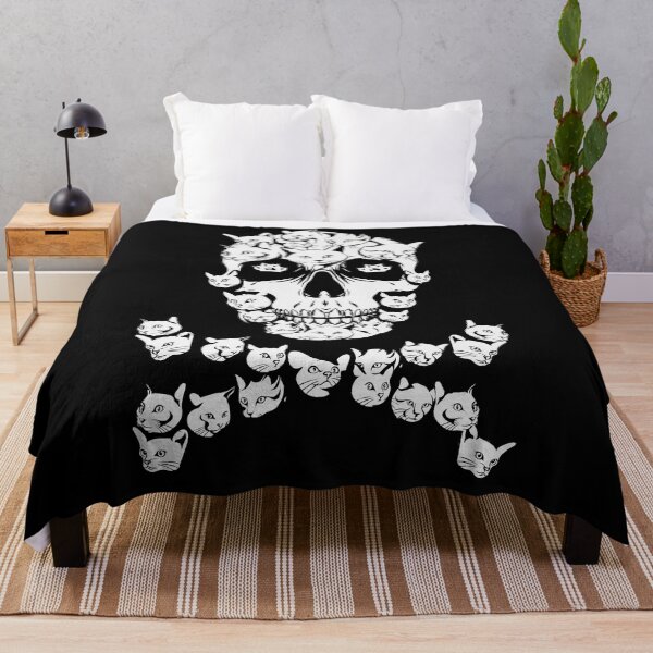 Item preview, Skull full of kitties Halloween - men/kids/ women / Halloween designed and sold by Designs Of all kinds.
