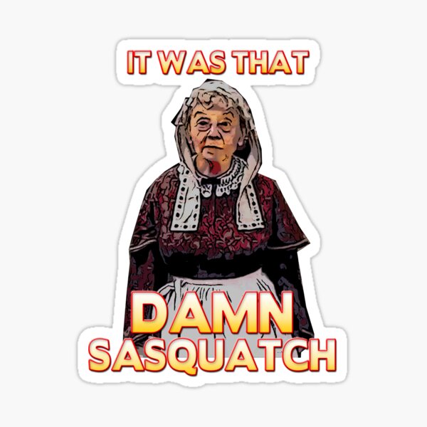 Vista previa del artículo con la obra «ese maldito sasquatch», diseñado y vendido por American Artist Designs.