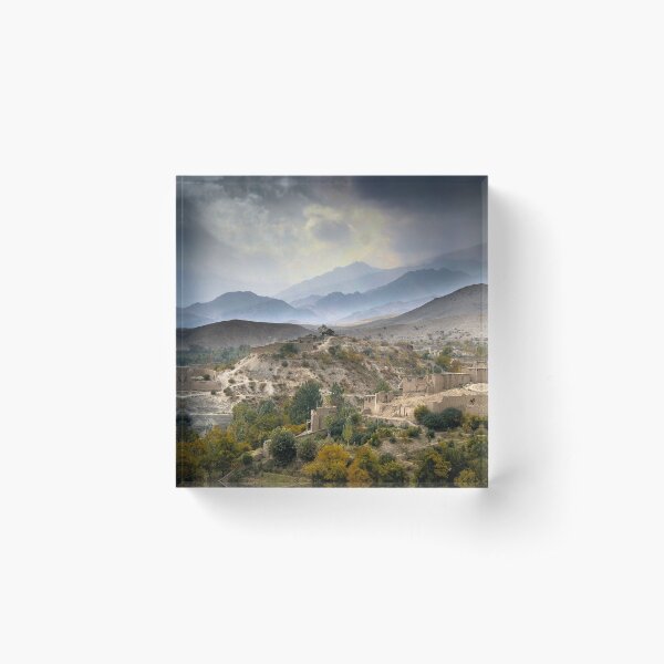 Aperçu de l'œuvre Village de montagne afghan2 créée et vendue par David R. Anderson.