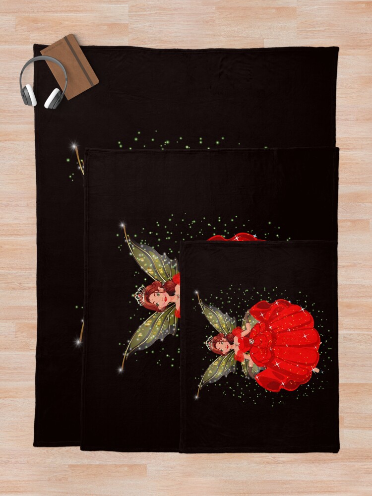 Thumbnail 5 of 6, Throw Blanket, How Gigi Becomes A Chic Magical Fairy™ designed and sold by TeelieTurner.