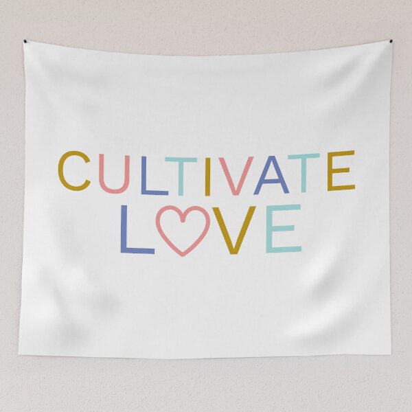Item preview, Cultivate Love | Positive Quote designed and sold by ilustraliza.