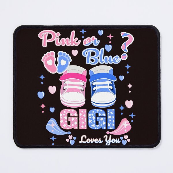 Item preview, pink or blue gigi loves you - shoes design designed and sold by bluehatgraphics.