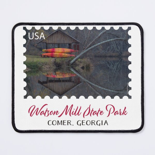 Watson Mill Boathouse Mouse Pad