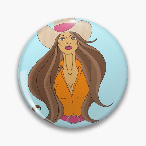 Artikelvorschau, Western Brunette Cowgirl entworfen und verkauft von kennedyandrews2.