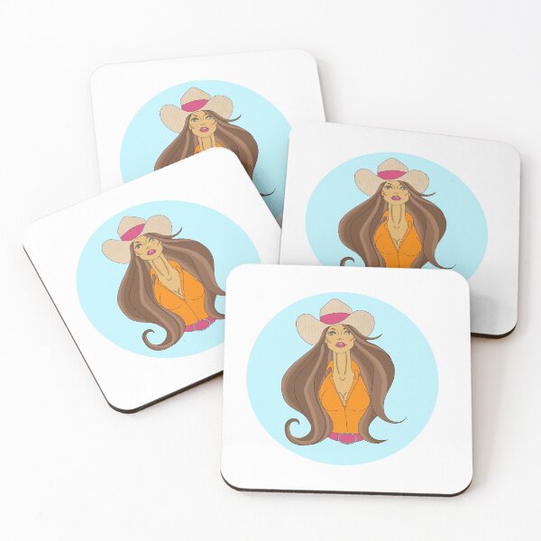 Item preview, Western Brunette Cowgirl designed and sold by kennedyandrews2.