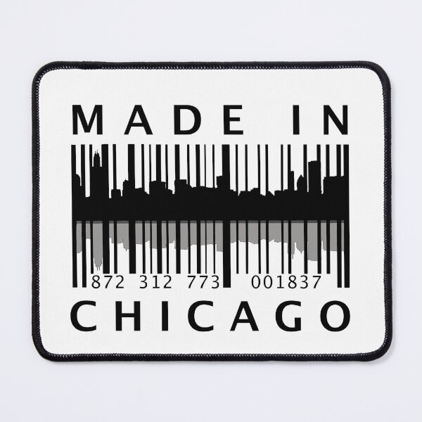 Item preview, Made In Chicago (Chicago Skyline Barcode) designed and sold by molamode.
