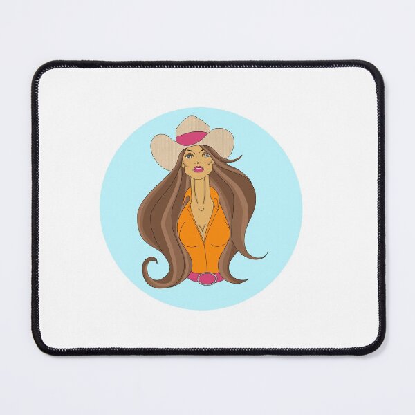 Item preview, Western Brunette Cowgirl designed and sold by kennedyandrews2.
