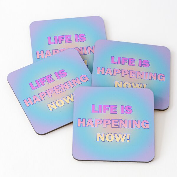Item preview, LIFE IS HAPPENING NOW! 1 designed and sold by byoungcollages.