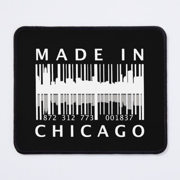 Item preview, Chicago Skyline Barcode (Made In Chicago) designed and sold by molamode.