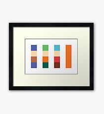 South Park Minimalistic Framed Print