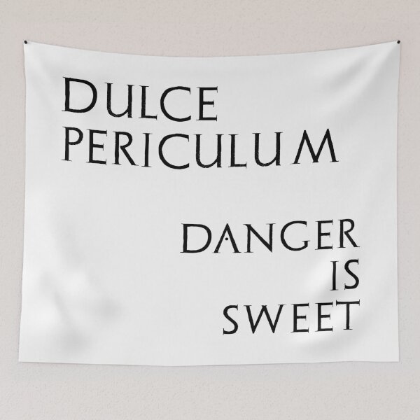 Item preview, Dulce periculum designed and sold by adiosmillet.