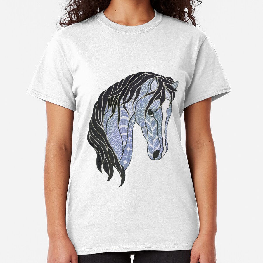 Blue Horse Classic T-Shirt