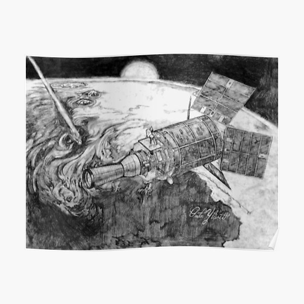 "Armageddon Inspired drawing" Poster by AYBrett Redbubble