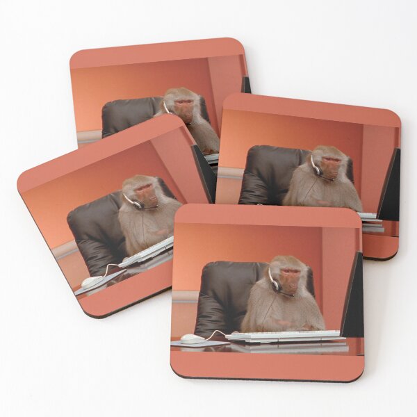 Item preview, Baboon at Work designed and sold by Meme Economy.