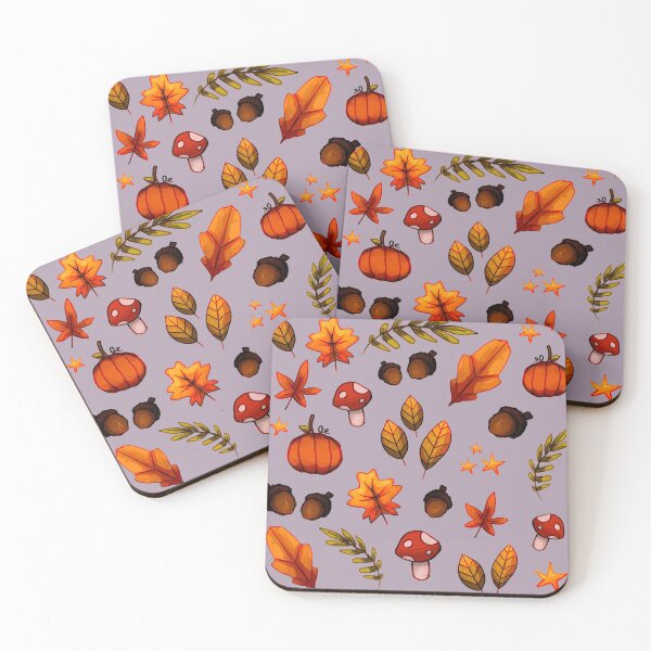 Item preview, Aesthetic autumn pattern  designed and sold by HibiscusHeron.