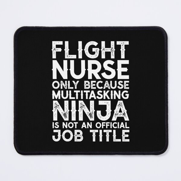 Item preview, Flight Nurse Only Because Multitasking - Nursing Funny designed and sold by kamrankhan.