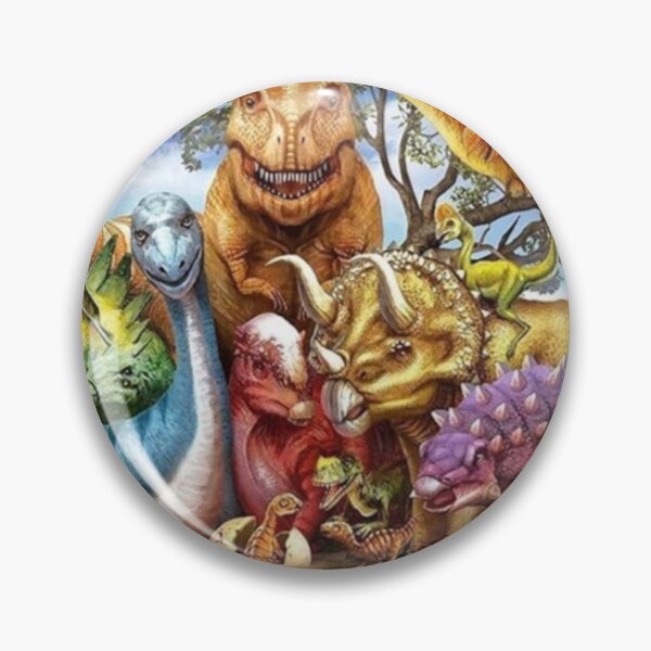 Item preview, Assorted Dinosaur Characters Black designed and sold by Rowena Jones.
