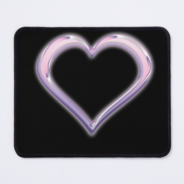 Item preview, Pink Shiny Metalic Heart designed and sold by rhombusOnion.