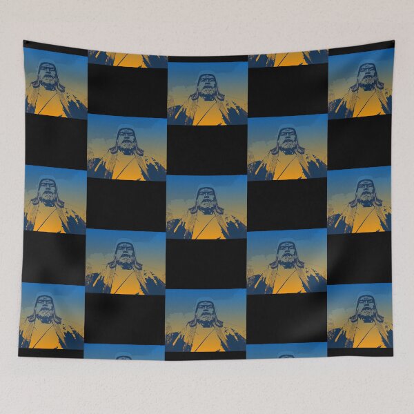 Item preview, Vaporwave Genghis Khan 4228 Ulaanbaatar  designed and sold by toddnunez247.