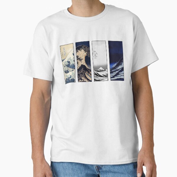 Item preview, Grande vague au large de Kanagawa Color Glitch designed and sold by ind3finite.