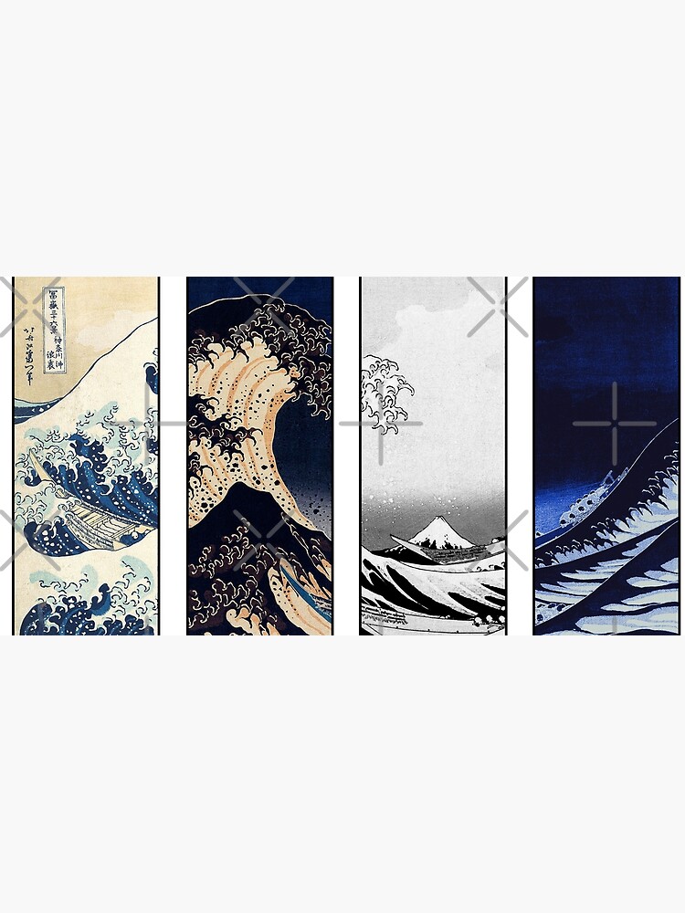 Great Wave off Kanagawa Color Glitch by ind3finite