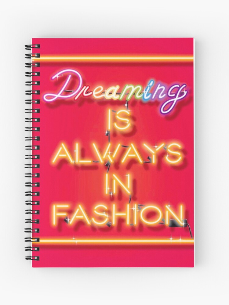 Rainbow Fashion Notebook